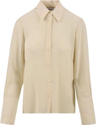 Attic and Barn Helena Shirt - Dames - Overhemden - Beige - M - Overhemden
