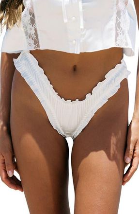 Kat The Label Yours Ballerina Thong in Ivory at Nordstrom, Size X-Small