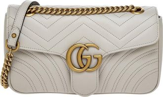 Gucci Gg Marmont Small Leather Shoulder Bag