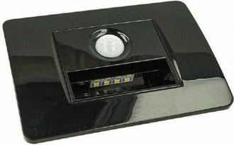 Trade Shop Trade Shop Traesio - Trade Shop - Led Faretto Segnapasso Per Scatola 503 Con Luz De Movimiento Sensor Fredda 6500k - Negro