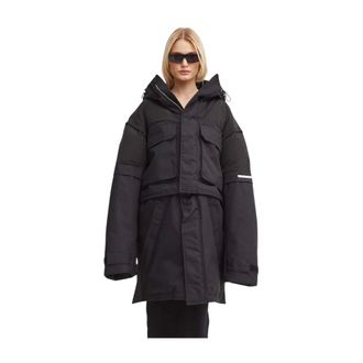 Heliot Emil Elementary Parka - Coats - Mujer - Negro - L