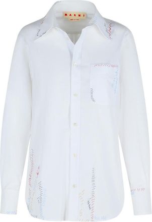 Marni White Cotton Shirt