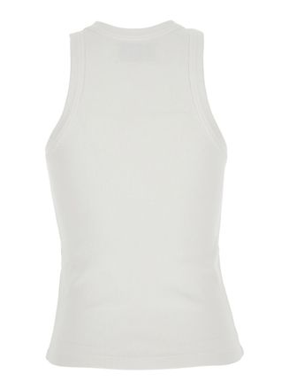 Icon Denim Los Angeles Luna Tank Top - White