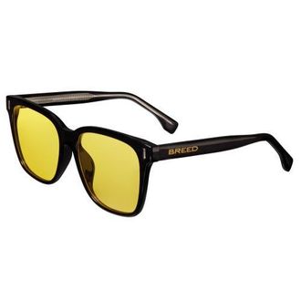 Breed Linux Polarized Sunglasses in Black/yellow at Nordstrom