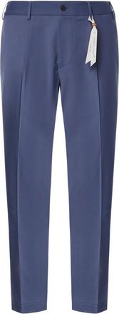 Santaniello Chino Broek - Heren - Chinos - Blauw - 3XL - Wol - Broeken