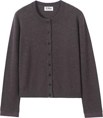 27 Miles Malibu Womens Rachel Long Sleeve Top In Espresso