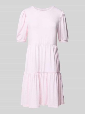 Pieces Regular Fit Freizeitkleid mit Allover-Muster Modell NALA in Pink, Gr&ouml;&szlig;e XS