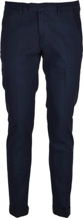 BRIGLIA 1949 Pantalone - Heren - Chinos - Blauw - 2XL - Katoen - Broeken