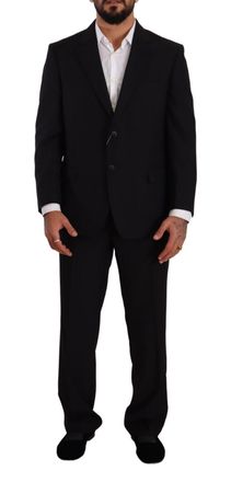 Domenico Tagliente Polyester Single Breasted Formal Mens Suit