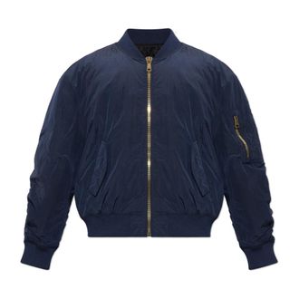 Balmain Bomberjack - Heren - Bomber jackets - Blauw - 2XL - Jassen