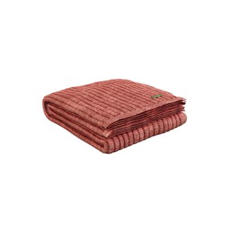 Benetton Manta De 140x190 Cm - 900 Gr 100% Acrilico - Fruits Be - Rojo