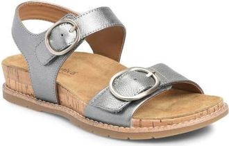 COMFORTIVA Gibson Slingback Platform Wedge Sandal in Warmstone at Nordstrom, Size 7.5