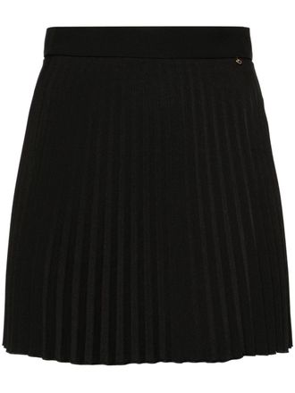 Nissa mid-rise pleated mini skirt - women - Polyester/Elastane - 36 - Black