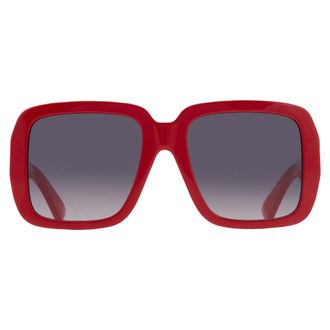 Moschino Grey Shaded Square Ladies Sunglasses MOS180/S 0C9A/9O 55