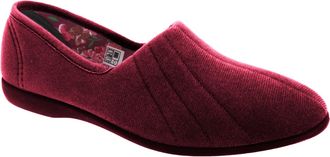 GBS AUDREY Ladies Slippers Burgundy