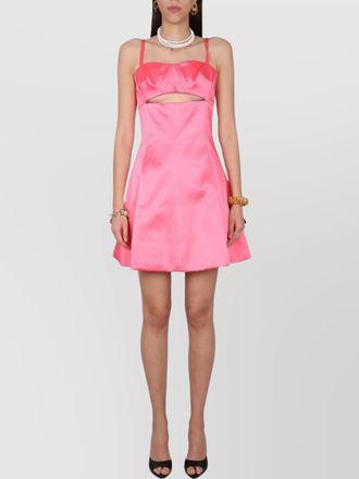 Patou cutout mini dress