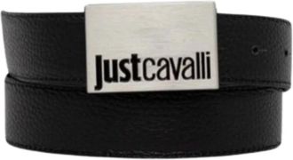 Just Cavalli Stijlvolle Riemencollectie - Heren - Riemen - Zwart - 85 CM - Accessoires