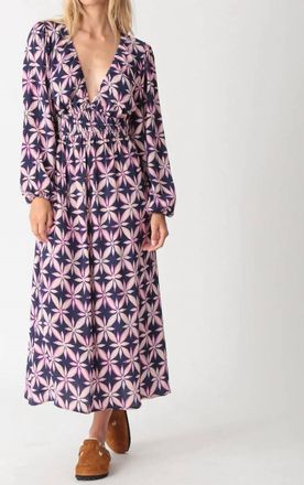 Electric & Rose Melody Dress In Dark Indigo