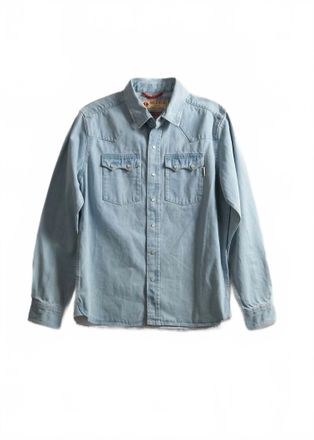 Iron And Resin Mens Turner Long Sleeve Shirt In Bleach