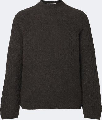 Our Legacy Pullover Rider in misto alpaca e lana