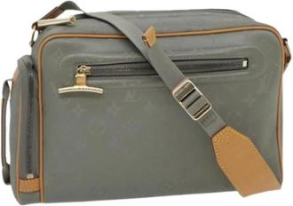 Louis Vuitton Pre-owned Vintage Monogram Canvas Schoudertas - Heren - Vintage Schoudertas - Grijs - ONE Size - Vintage