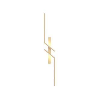 OEM Aplique De Pared Led Moderno De Acr&iacute;lico Para Interiores Ulisem De 80 Cm Y 12 W, Luz Blanca C&aacute;lida De 3000 K, Acabado Dorado