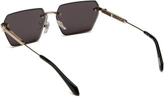 Just Cavalli Unisex Sunglasses Shiny Total Rose Gold Metal