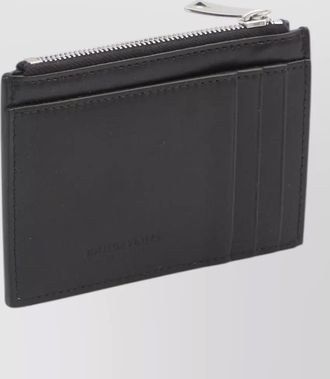 Bottega Veneta cassette zip leather card holder
