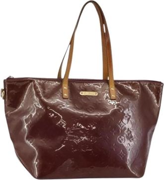 Louis Vuitton Pre-owned Vintage Tote Bag - Dames - Vintage Shopper - Paars - ONE Size - Leer - Vintage
