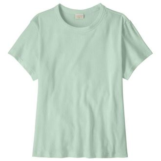 Patagonia Rib Knit Top T-Shirt f&uuml;r Damen | gr&uuml;n