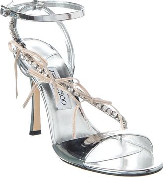 Jimmy Choo London Lula 100 Leather Sandal