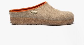 Haflinger KRIS Womens Slippers Taupe - Brown - Size UK 5