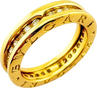 Bulgari Gold Gold (18K) Band Ring (Pre-Owned)