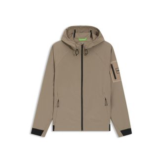 BOSS Water-repellent jacket with micro-waffle structure