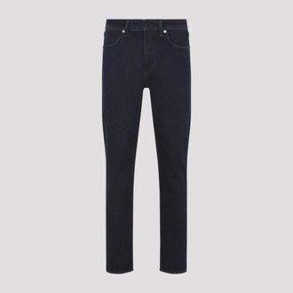 Stone Island Straight Fit Jeans, male, Blue, W33, Slim-fit Five-Pocket Jeans