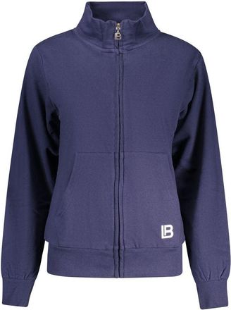 Laura Biagiotti Blu Katoenen Dames Sweatshirt