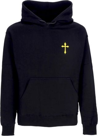 PROPAGANDA Zwarte Slangenprint Hoodie Mannen - Heren - Hoodies - Zwart - XL - Katoen - Hoodies & sweatvesten