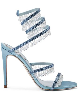 Rene Caovilla 105mm Chandelier sandals - Blue