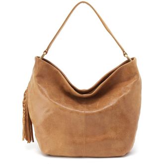 Hobo Harley Leather Hobo Bag in Whiskey at Nordstrom