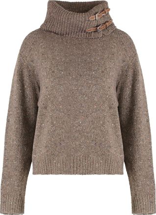 Ralph Lauren Turtleneck Sweater In Wool Blend