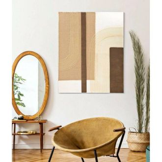 Dmora Cuadro Borgia, Pintura De Pared, Panel Ornamental, Accesorio Decorativo, 80x3 H100 Cm, Multicolor - Dmora