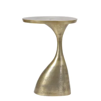 Light & Living Mesa Auxiliar Light & Living Macau Bronce Antiguo - 40x33x55 Cm