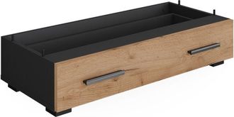 Vicco Módulo adicional Ingo, Antracita/roble dorado, 80 x 17.4 cm con cajón, Vicco