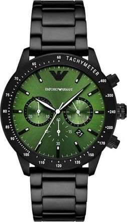 Emporio Armani Ar 11472 Horloge - Heren - Horloges - Zwart - ONE Size - Accessoires