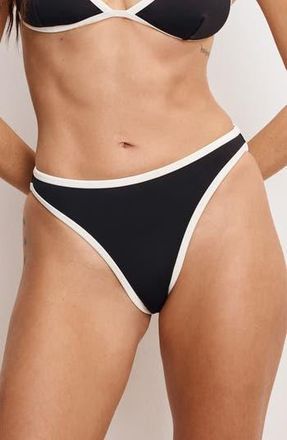 Good American Compression Better Bikini Bottoms in Black001 at Nordstrom Rack, Size 5X-Large