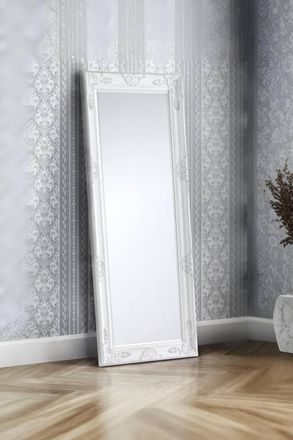 Julian Bowen Palais Lean-To Dressing Mirror in White