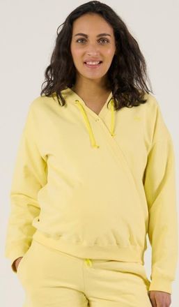 Cache Coeur Maternity and Nursing Hoodie Coconut in Vanilla at Nordstrom, Size X-Small