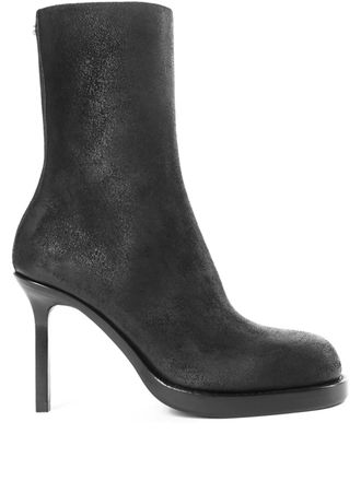 Ann Demeulemeester Nanni ankle boots - women - Calf Leather/Calf Leather/Calf Leather - 38.5 - Black