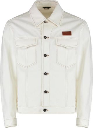 Fendi Hombre, Chaquetas, Blanco, Talla: S