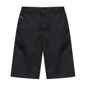 Diesel Heren, Korte broeken, Zwart, Maat: M